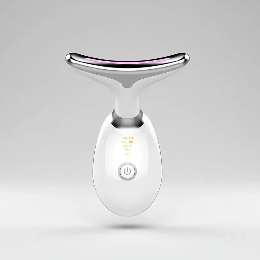 Aparelho massageador elétrico facial para estética e bem-estar