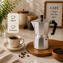 Cafeteira Italiana Moka em Alumínio