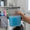 Dispenser Organizador de Lavanderia 2,3L Cinza