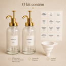 Kit Barista Premium – 2 Dispensers para Xaropes 500 ml
