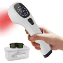 Laser frio terapêutico compacto com óculos de proteção