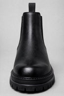 Bota Chelsea Masculina Tratorada em Couro com Plataforma