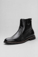 Bota Masculina em Couro com Interior Forrado