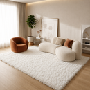 Tapete Felpudo Luxuoso para Sala e Quarto