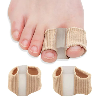 Corretor de joanete invisível em silicone macio
