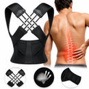 Detalhes do corretor postural ergonômico com ajuste em velcro reforçado e tecido confortável respirável