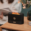 Difusor de aroma com efeito chama LED decorativo
