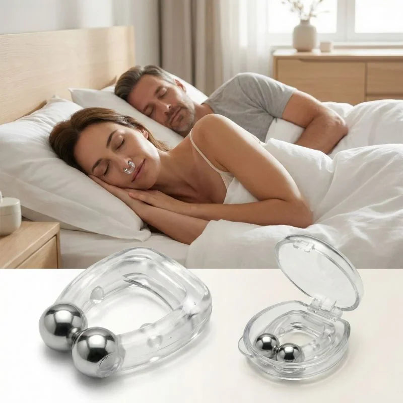Dilatador nasal silicone anatômico para uso noturno