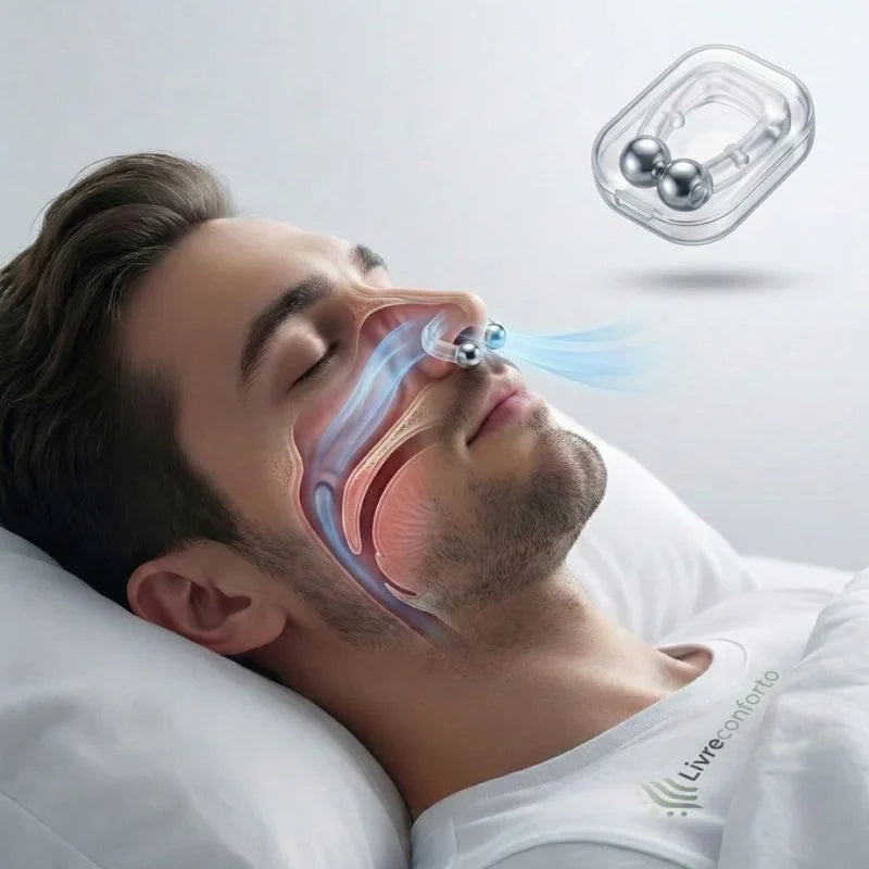 Dilatador nasal premium para conforto ao dormir