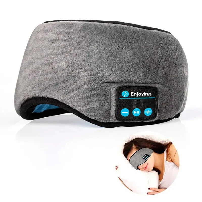 Máscara de dormir com fone Bluetooth integrado sem fio