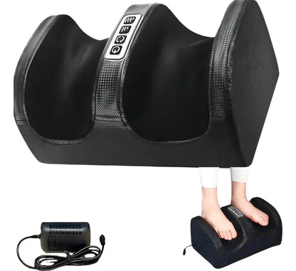 Aparelho massageador para pés com compressa quente