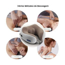 Massageador de pescoço elétrico ideal para aliviar dores e tensão no dia a dia