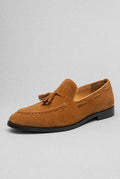 Mocassim Masculino Loafer em Camurça Roma