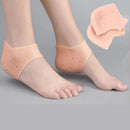 Protetor de calcanhar silicone para hidratar pés ressecados e prevenir rachaduras