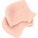 Calcanheira de silicone macia para proteção contra atrito e pele seca nos pés