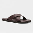 Sandália Masculina Entrelace marrom