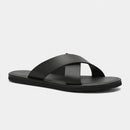 Sandália Masculina Entrelace preta
