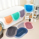 Tapete de banheiro super absorvente com fundo emborrachado