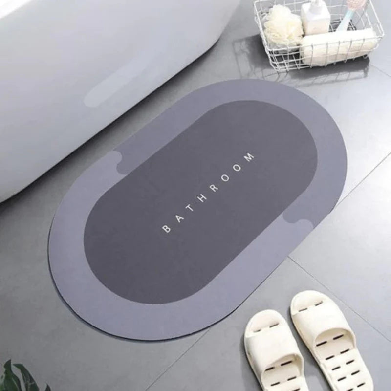Tapetes para banheiro modernos e funcionais kit 2 peças