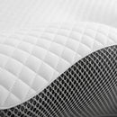 Travesseiro ortopédico cervical ConfortoVita™ – design ergonômico com contorno anatômico