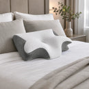 Travesseiro ortopédico ConfortoVita™ em memory foam de alta densidade – conforto e suporte cervical