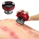Ventosa elétrica corporal branca com design ergonômico
