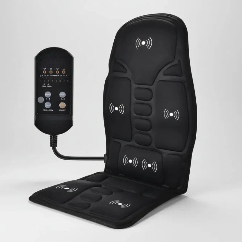 Almofada de massagem elétrica para transformar qualquer cadeira em conforto