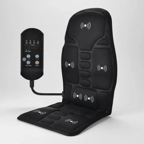 Almofada de massagem elétrica para transformar qualquer cadeira em conforto