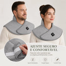 Almofada térmica ConfortoVita™ – 3 níveis de temperatura ajustável via USB