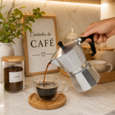 Cafeteira Italiana Moka em Alumínio