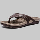 Chinelo de conforto com função massageadora para os pés