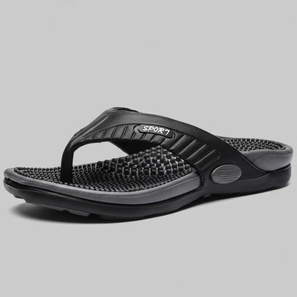 Chinelo massageador para momentos de relaxamento em casa