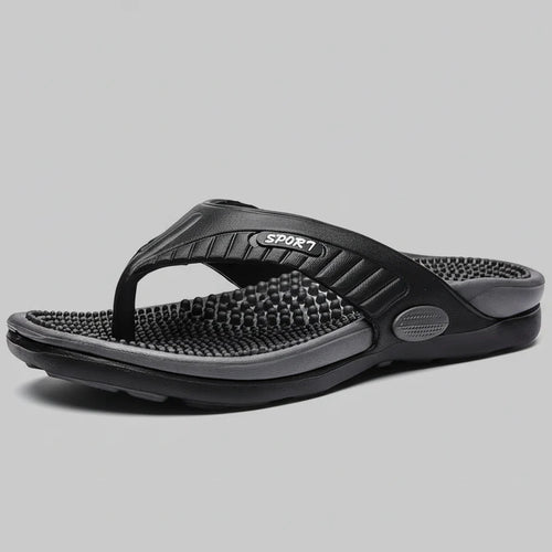 Chinelo massageador para momentos de relaxamento em casa