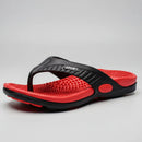 Chinelo confortável com efeito massageador para os pés