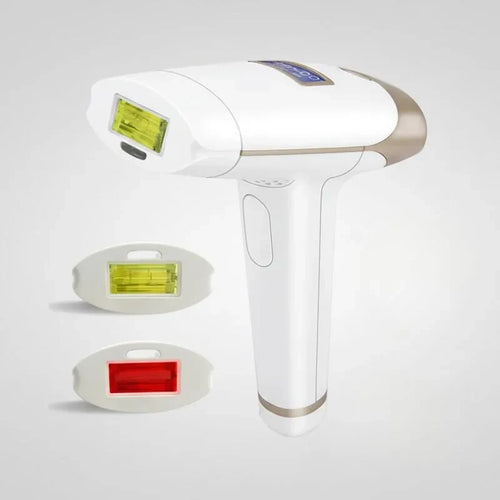 Depilador elétrico com tecnologia de luz compacto para praticidade diária