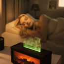 Aparelho difusor de aromas estilo lareira para ambientes elegantes
