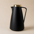 Garrafa Térmica de Café Roma - Preta e Dourada 1L