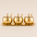 Kit de Condimentos Imperial Dourado