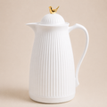 Garrafa Térmica de Café Veneza 1L - Branco