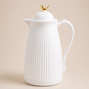 Garrafa Térmica de Café Veneza 1L - Branco