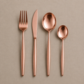 Jogo de Talheres Inox Minimalista Milão Rose