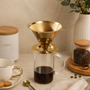 Filtro de Café Inox Dourado - Tamanho 103