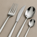 Jogo de Talheres Inox Minimalista Milão Prata