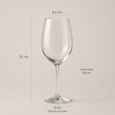 Taça de Vinho Cristal Roma