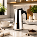 Cafeteira Italiana Moka em Inox