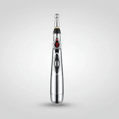 Massageador elétrico com estímulos tipo acupuntura para relaxamento