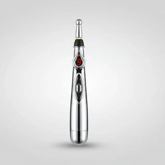 Massageador elétrico com estímulos tipo acupuntura para relaxamento