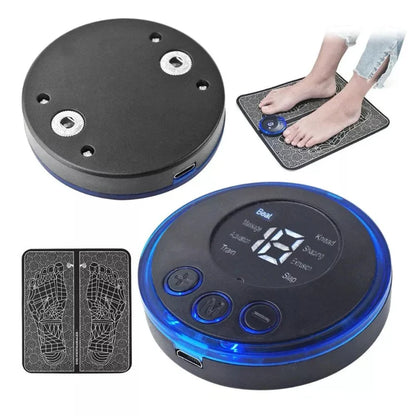Massageador para pés dobrável e recarregável via USB