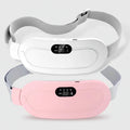 Cinta massageadora elétrica com aquecimento para conforto abdominal feminino
