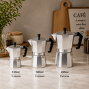 Cafeteira Italiana Moka em Alumínio